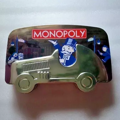 MONOPOLY Collector's Edition Board Game Tin Car Box 2001 Parker Brothers • $18.97