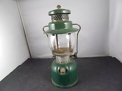 COLEMAN 242c Gas CAMPING LANTERN Late 40's Original Globe • $99