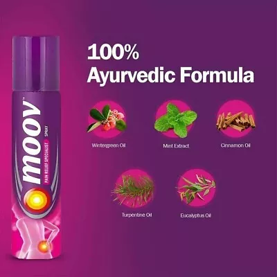 £8.99 • Buy Moov Fast Pain Relief Spray 80 GM