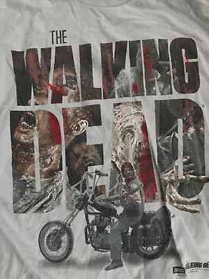 The Walking Dead AMC Daryl Dixon Motorcycle Zombie Delta T Shirt Size XL • $26.36