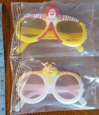 $5.95 • Buy Vintage McDonald's Ronald McDonald & Birdie Sunglasses NIP
