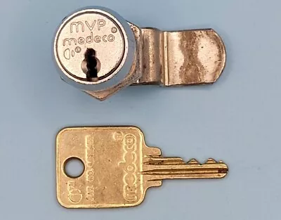 Used 5/8  Medeco Camlock With 1 Working Key Locksmith Locksport Collector  • $35