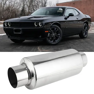 2.5  In/Out Exhaust Muffler Resonator Deep Tone For Dodge Challenger SXT 11-23 • $59.69