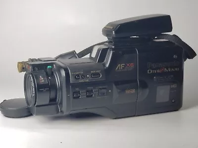Panasonic PV-122D AF X6 Omni Mini Movie VHS C Camcorder Untested • $49.95