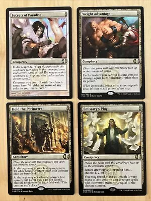 4x Conspiracy - Rare Common Commander Regular- Bulk MTG Magic The Gathering • $1.49