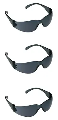 3M Protective Work Eyewear 11330 Gray AF Lens ANSI Z87 Safety Sun Glasses 3 PR • $10.99