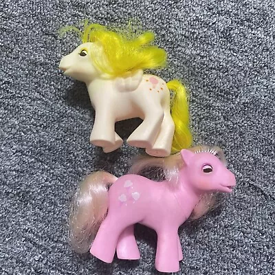 My Little Pony Beddy Bye Lickety Split Eyes Open Close 1986 Pink Ice Cream Baby • $9.99