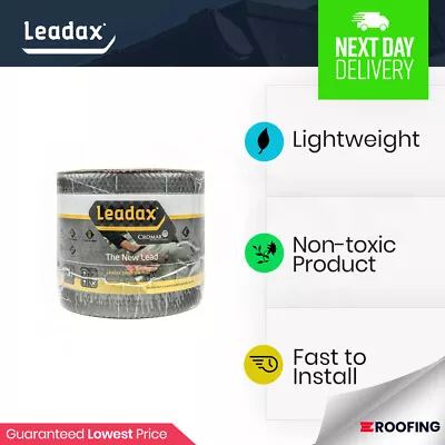 Leadax | Lead Free Flashing Alternative & Lead Replacement | 5 Widths | 6m Rolls • £87.99