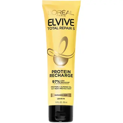 L'Oreal Paris Elvive Total Repair 5 Protein Recharge Leave In Conditioner • $10.29