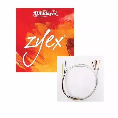 2 X Zyex Violin String Set 4/4 E Ball With Aluminum D • $74.50