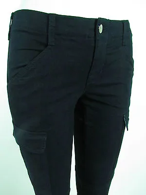 £67.01 • Buy NEW J BRAND HOULIHAN SKINNY CARGO Woman Low Rise Jeans SZ 26 CLEAN DARK NAVY BLU