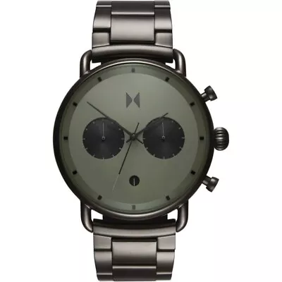 MVMT By Movado Men's Blacktop Chronograph Green & Gray Stainless Watch • $114.95