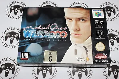 Nintendo 64 / N64 | Michael Owen's WLS 2000 - World League Soccer | Box Only • $99.99