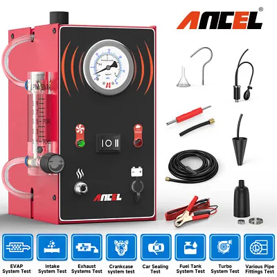 Car Smoke Detector Leak Tester Machine Fuel Pipe Vacuum System Detector Test Kit • $125