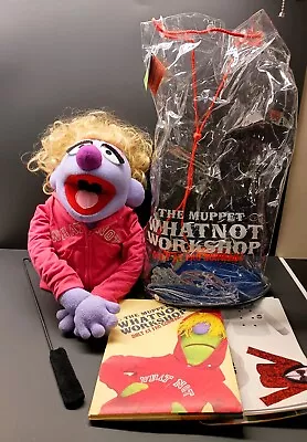 FAO Schwarz Muppets Whatnot Workshop 2012 Girl  17  With Pink Jacket + Bag • $63