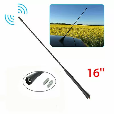 16  Car Mast Whip AM/FM Radio Antenna Aerial Fit VW Jetta Beetle Dodge Ford • $2.95