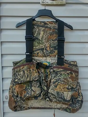 Cabela's Camo Fishing Vest. Size M Reg. Multiple Pockets. Removable Flotation  • $19.99