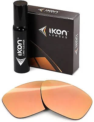 Polarized IKON Iridium Replacement Lenses For Oakley Forehand Rose Gold • $35.90