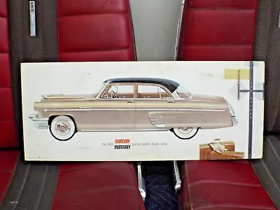 Dealership Showroom Sign/Ford Dealer Promotional Poster 1953/53 Mercury Monterey • $199.99