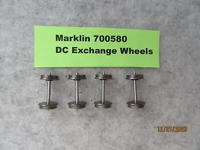 HO - Marklin 700580 Spare/Repair Parts DC Exchange Wheels (Set Of 4) - NIB • $11