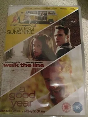 Little Miss Sunshine / Walk The Line / A Good Year [DVD] • £5.04