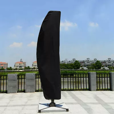 £13.99 • Buy 3M Deluxe Cantilever Parasol Banana Umbrella Cover Zipped Garden Patio UK