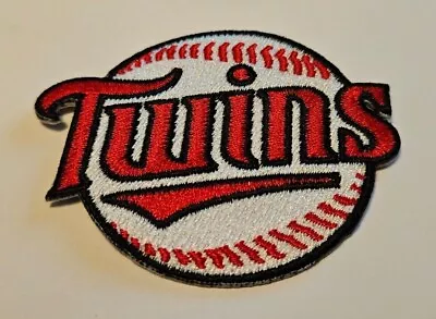 Minnesota Twins 3”X3” Iron On Embroidered Patch FREE Shipping!! • $6.99