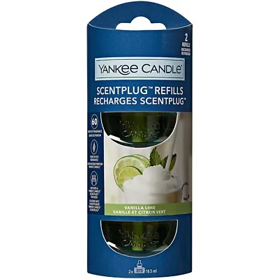 Yankee Candle Air Freshener Scent Plug Refill - Vanilla Lime (Twin Pack) • £10.69