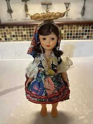 Mid Century Portugal Doll Dated Feb. 1975 • $17.99