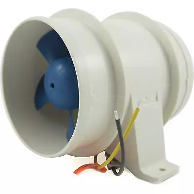 Rule 240 Inline 4  Bilge Blower 12V DC Fan Inlet Oulet Marine Boat Ventilation • $43.15