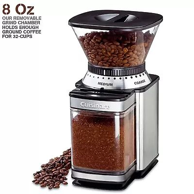 CUISINART Coffee Grinder Electric Burr One-Touch Automatic Grinder (DBM-8) • $49.99