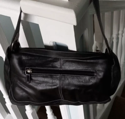 £4.99 • Buy Vintage Leather Bag By Jane Shilton