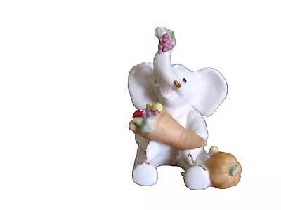 Lenox Thanksgiving HARVEST BOUNTY ELEPHANT Figurine NIB • $27.99