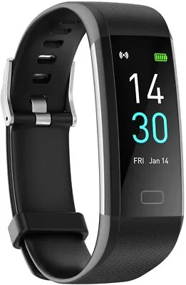 Fitness Tracker Smart Watch With Heart Rate Blood Pressure Oxygen Step Count • $31.99