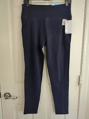 Marika Shape Enhancing Midnight Navy Blue 27  Leggings Stretch Exercise Pant NWT • $10