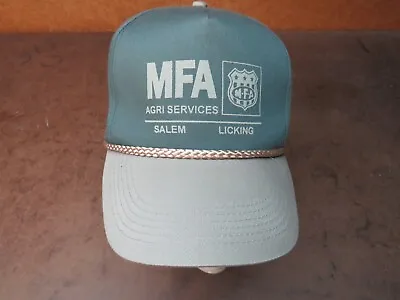 MFA Agri Service Salem Licking Missouri Snapback Cap Hat Vintage • $10