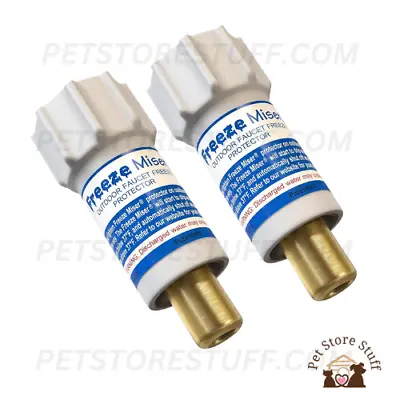 Freeze Miser 2 Pack - Outdoor Faucet Freeze Protection - Save Water • $58.98