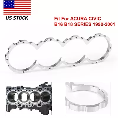 CNC Block Guard For B16 B18 B18C GSR B-series CRX Turbo Integra Civic US STOCK • $26.99