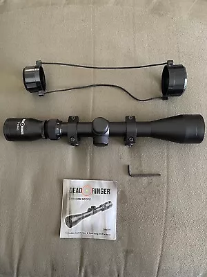 Dead Ringer 3-9x40mm Variable Rifle Scope With Caps Rings And Manual • $30