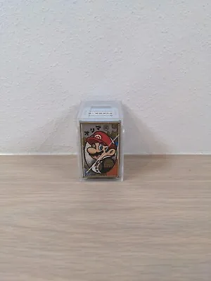 Super Mario Hanafuda  Nintendo Japanese Playing Cards Plastic Top Cracked • $24.99