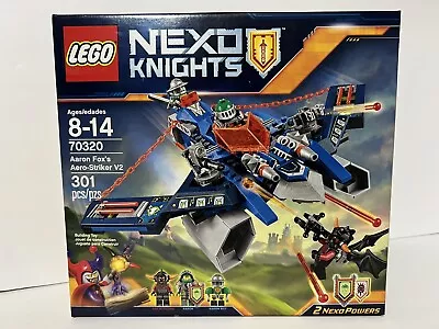 New AARON FOX'S AERO-STRIKER V2 Lego 70320 NEXO KNIGHTS • $40