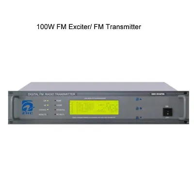 $2392 • Buy New 0-100W FM Radio Broadcast Transmitter /FM Exciter Support For 10KW Amplifier