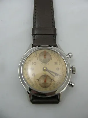 RARE! Vintage Rodana Chronograph Wrist Watch Venus 170 Movement 1950s • $1295
