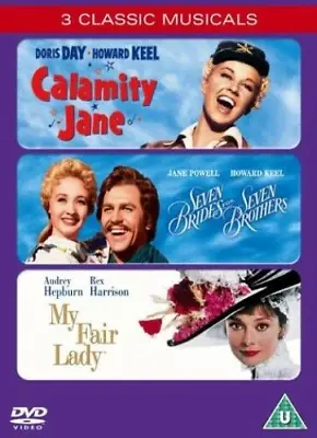 Calamity Jane/Seven Brides For Seven Brothers/My Fair Lady DVD (2005) • £3.49