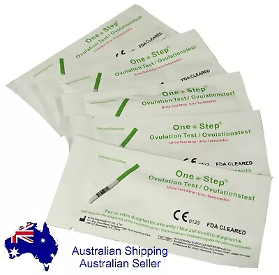 Ovulation Test Strip Urine Testing Kits Fertility Tests WIDE Strips ONE STEP • $15.49