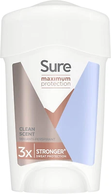 £5.02 • Buy Sure Maximum Protection Clean Scent 96h Protection Deodorant Anti-perspirant For