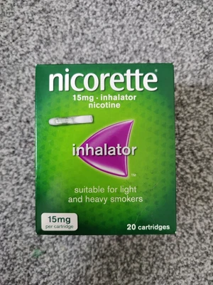 £13.90 • Buy Nicorette Inhalator 15 Mg 20 Cartridges