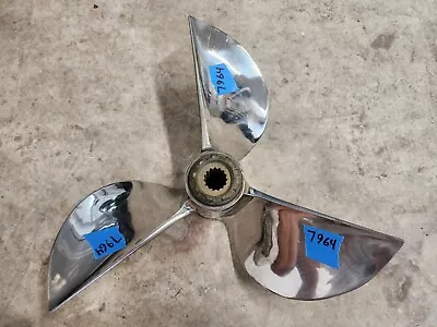 15  X 24p Mach Performance Cleaver Racing Ss Propeller 15 Spline Mercury P7964 • $565