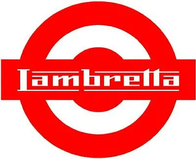 £1.49 • Buy Target Lambretta Wheel Arch Fly Screen Scooter Car Campervan Sticker 100mm 