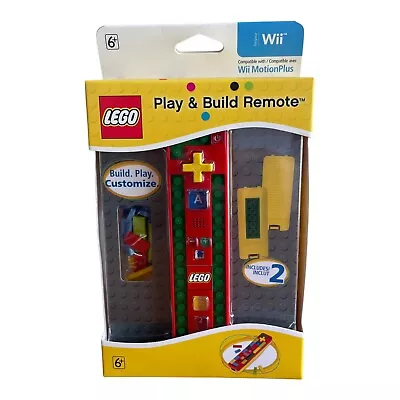 LEGO Build & Play Remote For Nintendo Wii Wiimote Controller - New/Sealed/HTF 🦇 • $128.67